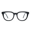 New fashion retro textured optical frames round unisex acetate glasses frame