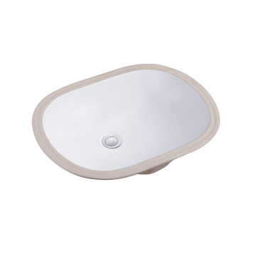 Custom Oval Vessel Sinks: OEM Ceramic Sanitary Ware for Luxury Under Counter Basins