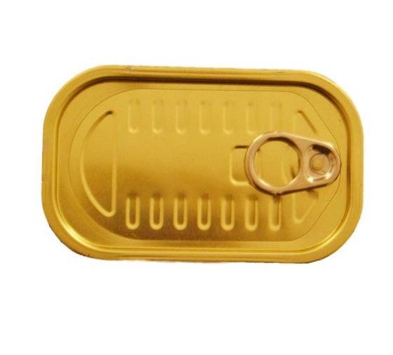 Высокоскоростная квадратная крышка Easy Open Open Open Lid Fish Tin Can Make