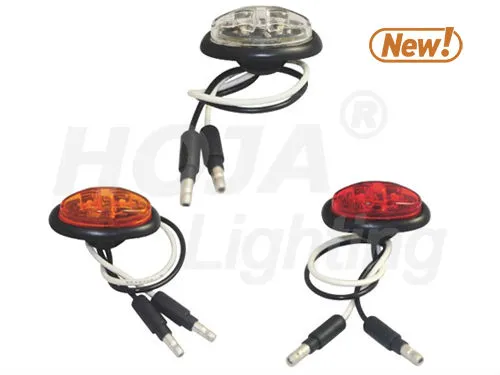 0.8 inch Mini Oval LED Marker & Clearance Light led side marker light