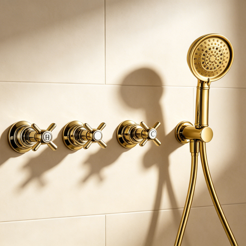 crosswater concealed shower set