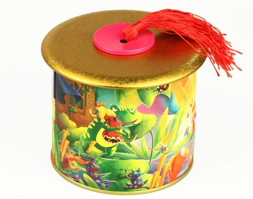 Canute Cherry Fruit Sweets Candy Tin Box