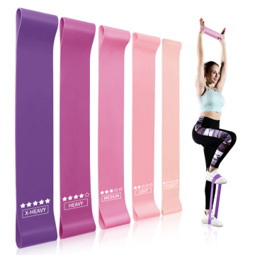 Latihan Band Perlawanan untuk Fitness Home Gym