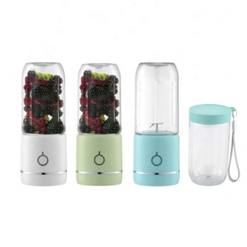 35W 250ml USB C Rechargeable Mini Plastic Portable Blender with 6 Blades - One-Click Operation for High Quality Fruit Mixing