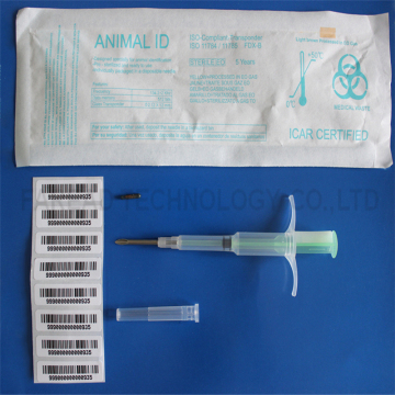134.2Khz 2.12x12mm FDX-B dog microchip RFID pet chip syringe glass tag for horse