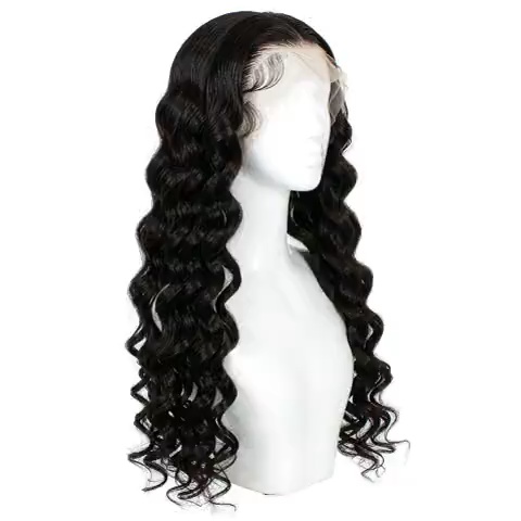 Loose Deep Wave Lace Front Wig Bleachable Knots