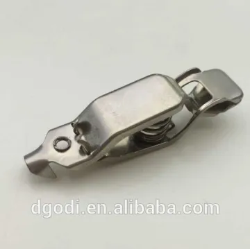 custom made brass alligator clip and alligator clamp for japan fishing tackle