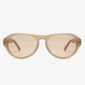 Oval Frame Acetate Sunglasses