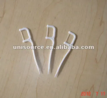 Dental clean flossers with toothpick