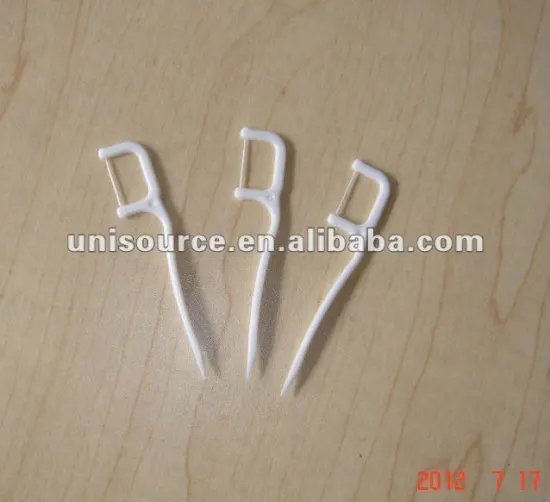 Dental clean flossers with toothpick