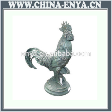 High quality factory price fashion garden sculpture chicken