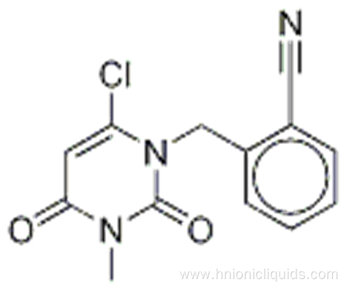 Benzonitrile,2-[(6-chloro-3,4-dihydro-3-methyl-2,4-dioxo-1(2H)-pyrimidinyl)methyl]- CAS 865758-96-9 