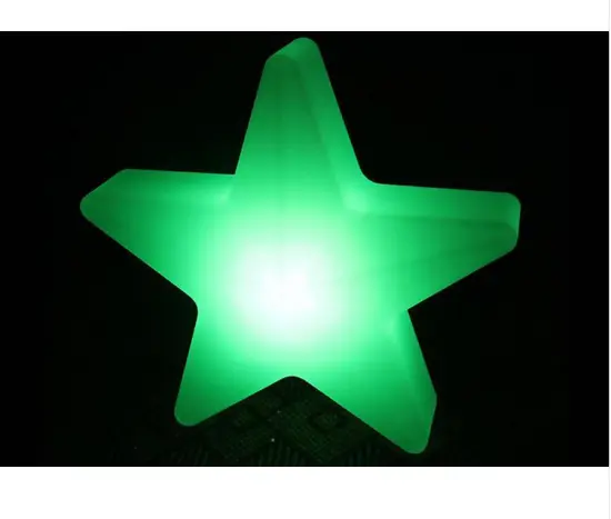 Rechargeable Color Changing LED Star with Remote Control