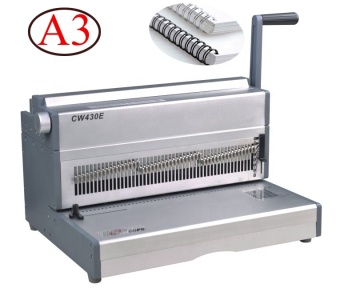 dubbele draadbinder A3 kalenderbindingsmachine ponsmachine bindmachine