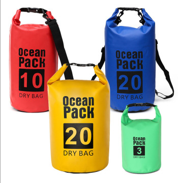 100% Tested Waterproof Foldable Dry Bag Buckets Pouches in Varying Sizes (2L-30L) for Hiking and Kayaking