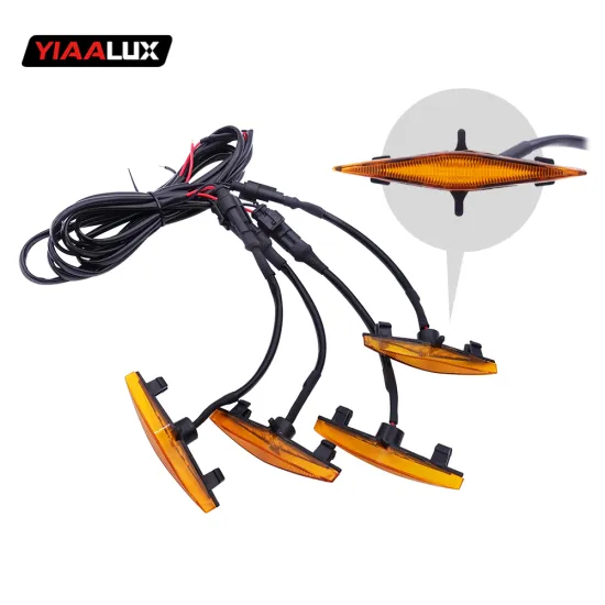 Black Grille Auxiliary Lamp Decorative Light for Toyota 4Runner