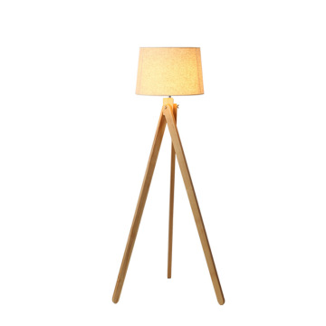 LEDER Wooden Floor Lighting Lamp