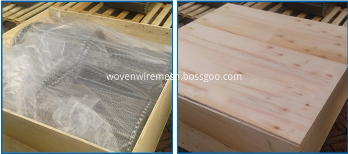 packing of wire mesh belt