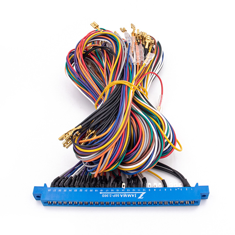 Partihandel 28pin Arcade Jamma Wiring Harness för spel