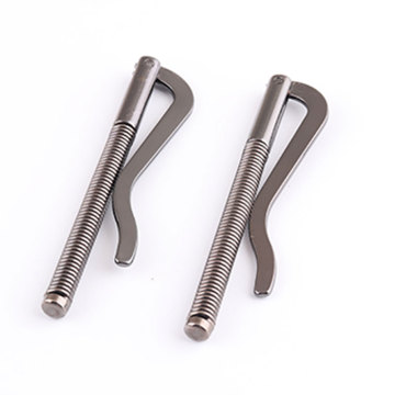 Erschwingliche Metallfeder -Geldclips für verschiedene Größen: 75 mm, 80 mm, 85 mm, 90 mm