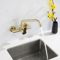 360 degree turn wall mounted sink faucet