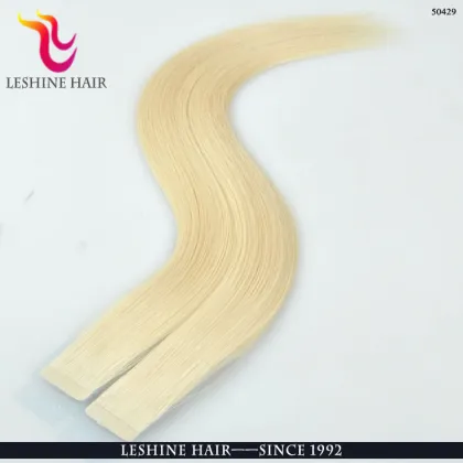 Wholesale Tape Hair Extensions Full Cuticle High Quality Russian Hair Tape Hair Extensions