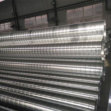 Galvanized steel air ventilator spiral duct