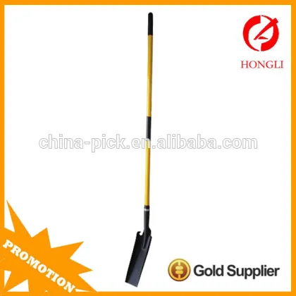 bull head shovel with long handle
