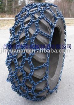 twisted tractor chain with stud