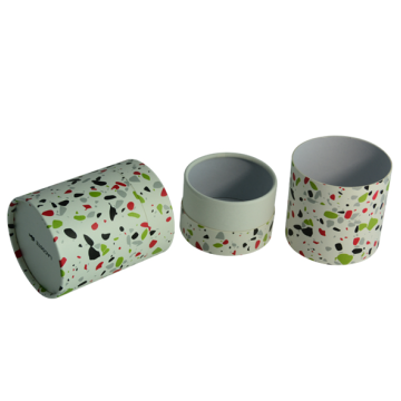 Fancy paper cylinder packaging box