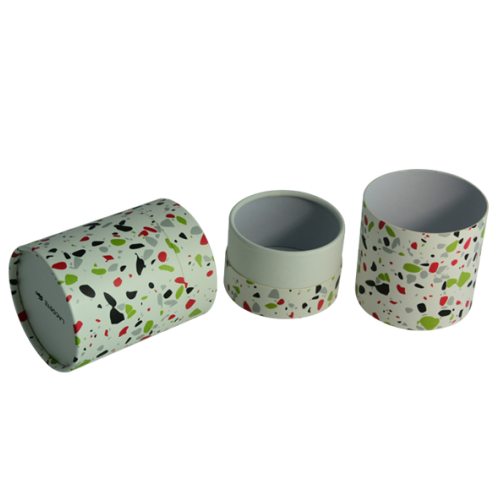 Fancy paper cylinder packaging box