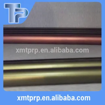 7075 t6 aluminium alloy tube with different colors
