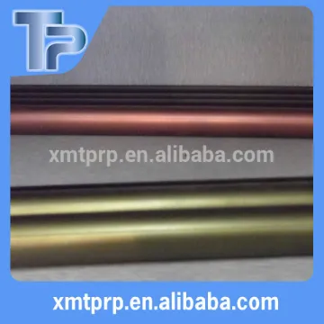 7075 t6 aluminium alloy tube with different colors