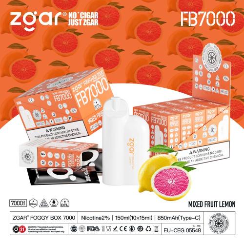 Zgar Foggy Box 7000 Одноразовый вейп