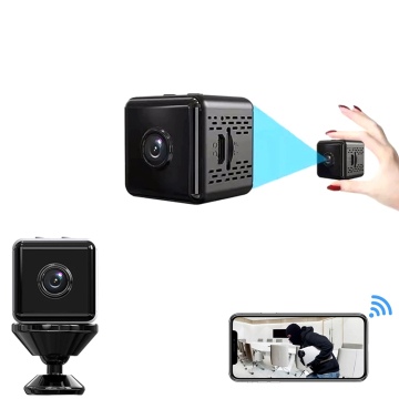 1080P Full HD Mini WiFi Camera - Voice Recording, Loop Recording, Night Vision Wireless IP Security Cam