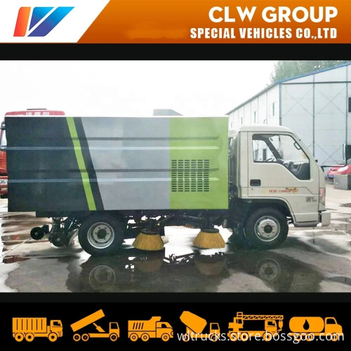 2ton 3tons Foton road sweeper mini street sweeper Truck Road Cleaning Washer Sweeping Equipment