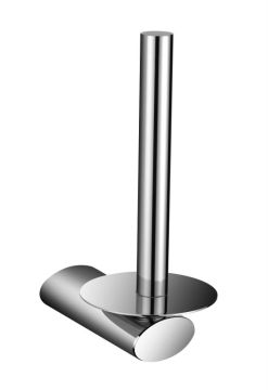 Contemporary styled,bathroom accessories chrome plated brass spare toilet roll holder