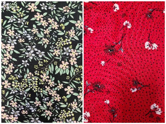 Printed Rayon Sheeting Fabric