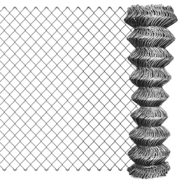Hot Dipped Galvanized Goat Chain Link Fence Roll 6' x 100'