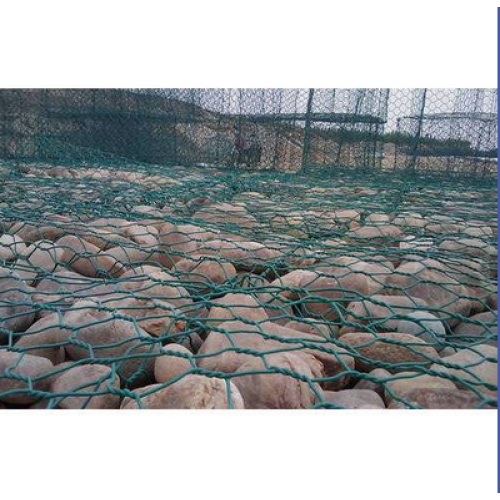 Gabion box wire fencing stone cage wall