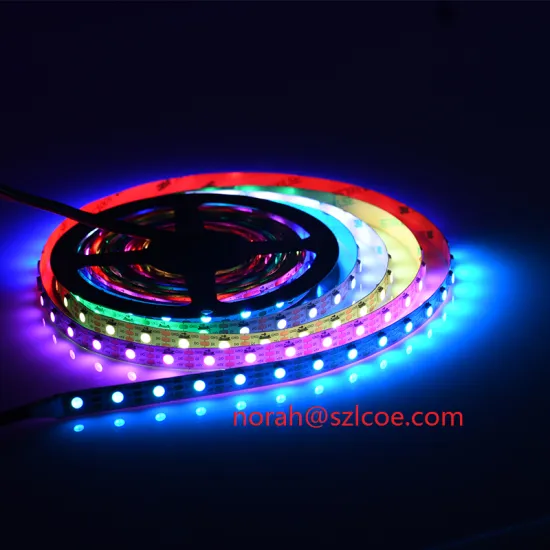 Flexible decoration LC8812B Rgb IC Led Strip 5v digital LED strip light multi color Led Strip light
