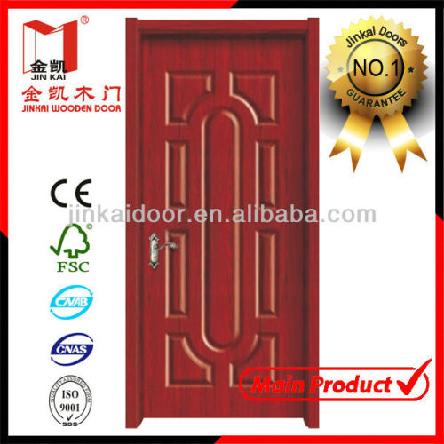 Melamine finish molded door