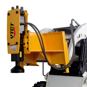 Skid Steer Hydraulic Pile Driver for Fences