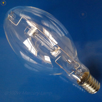 400W Mercury Vapor Lamp HID Bulbs for Enclosed Fixtures - Outdoor Lighting Solution