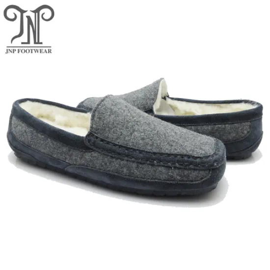 most comfortable men moccasin home warm winter slippers