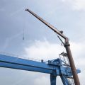 High Efficient Fixed Boom Crane 1.3T9.1M Stiff Boom Crane