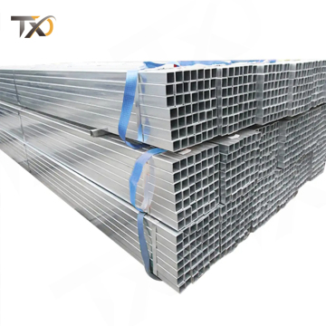A500 Structural Sections Hot Dipped Galvanized Carbon Rectangular Steel Tubes