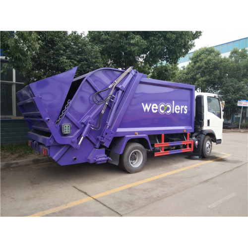 Sinotruk 6m3 Compressed Refuse Trucks