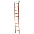 Silver Aluminium Single Straight Hook Ladder