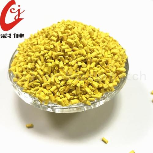 Yellow Masterbatch Granules ABS PC PMMA